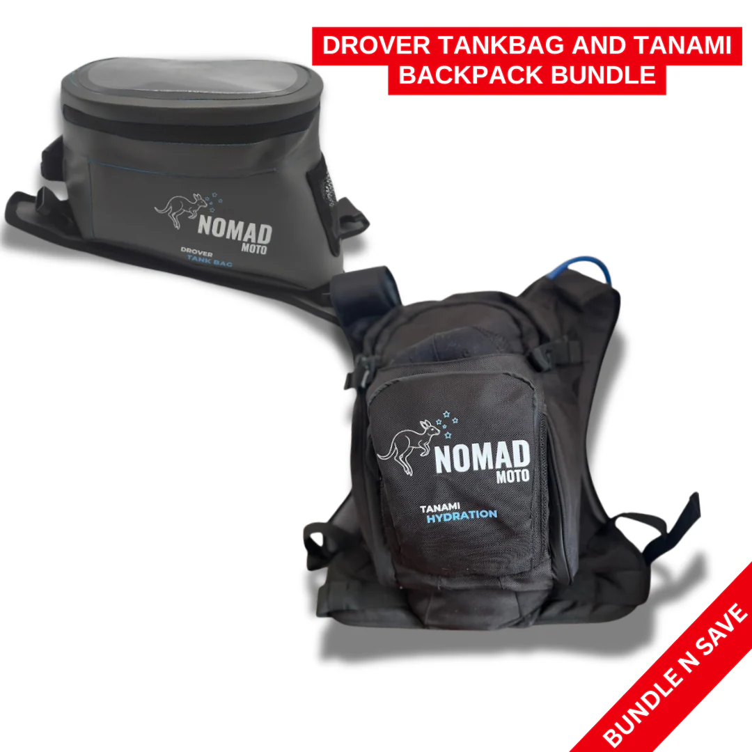 Drover Tank Bag β Quick Access, Zero Flop